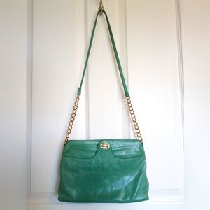 Hobo Purse - Turquoise Leather